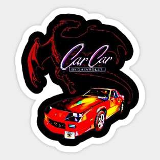 Red Dragon CarCar Sticker